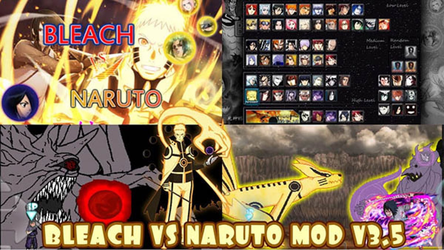 Tải game Bleach vs Naruto